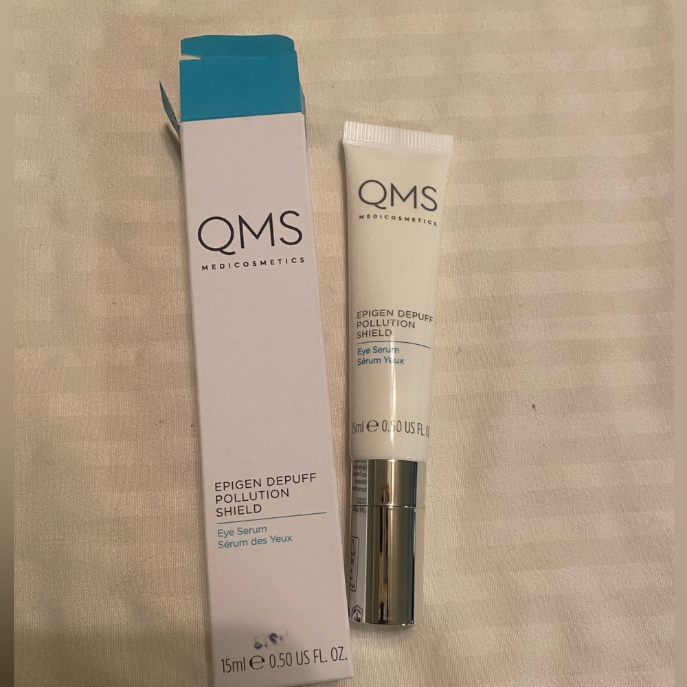 QMS Depuff Pollution Shield. Eye serum